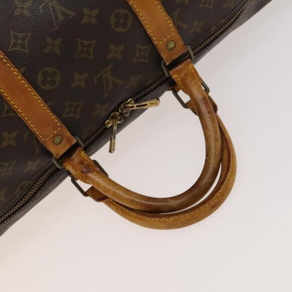 LOUIS VUITTON Monogram Keepall 55 Boston Bag M41424 - Picture 7 of 16